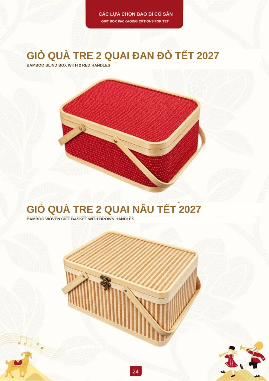 Trang 24 – Hộp quà & giỏ quà