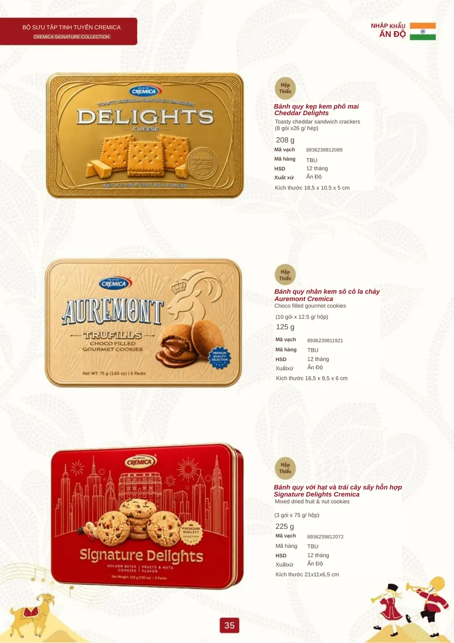 Trang 35 – Bánh quy Cremica