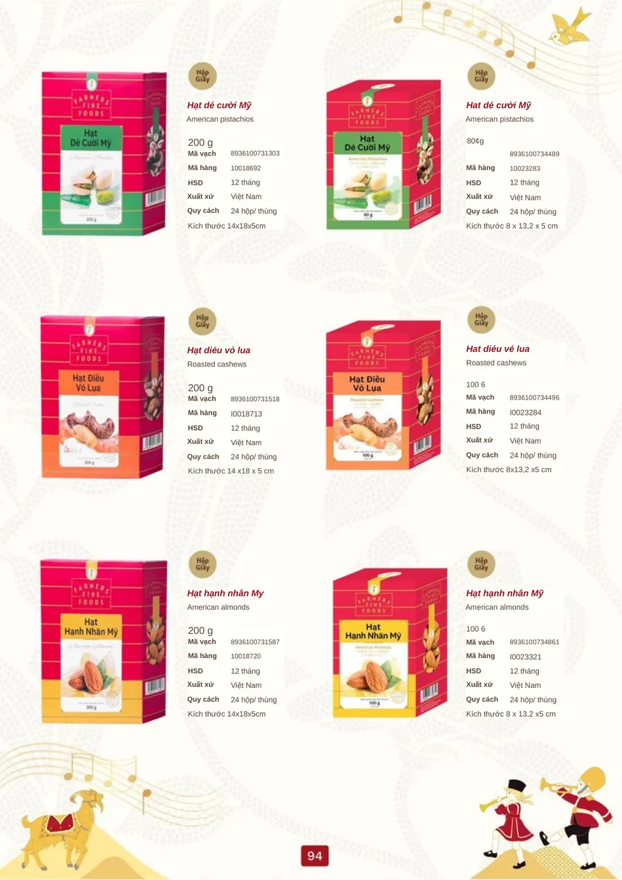 Trang 94 – FFF · Hạt các loại
