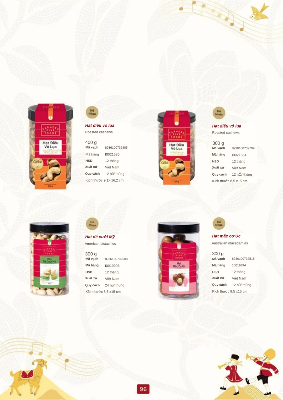Trang 96 – FFF · Hạt các loại