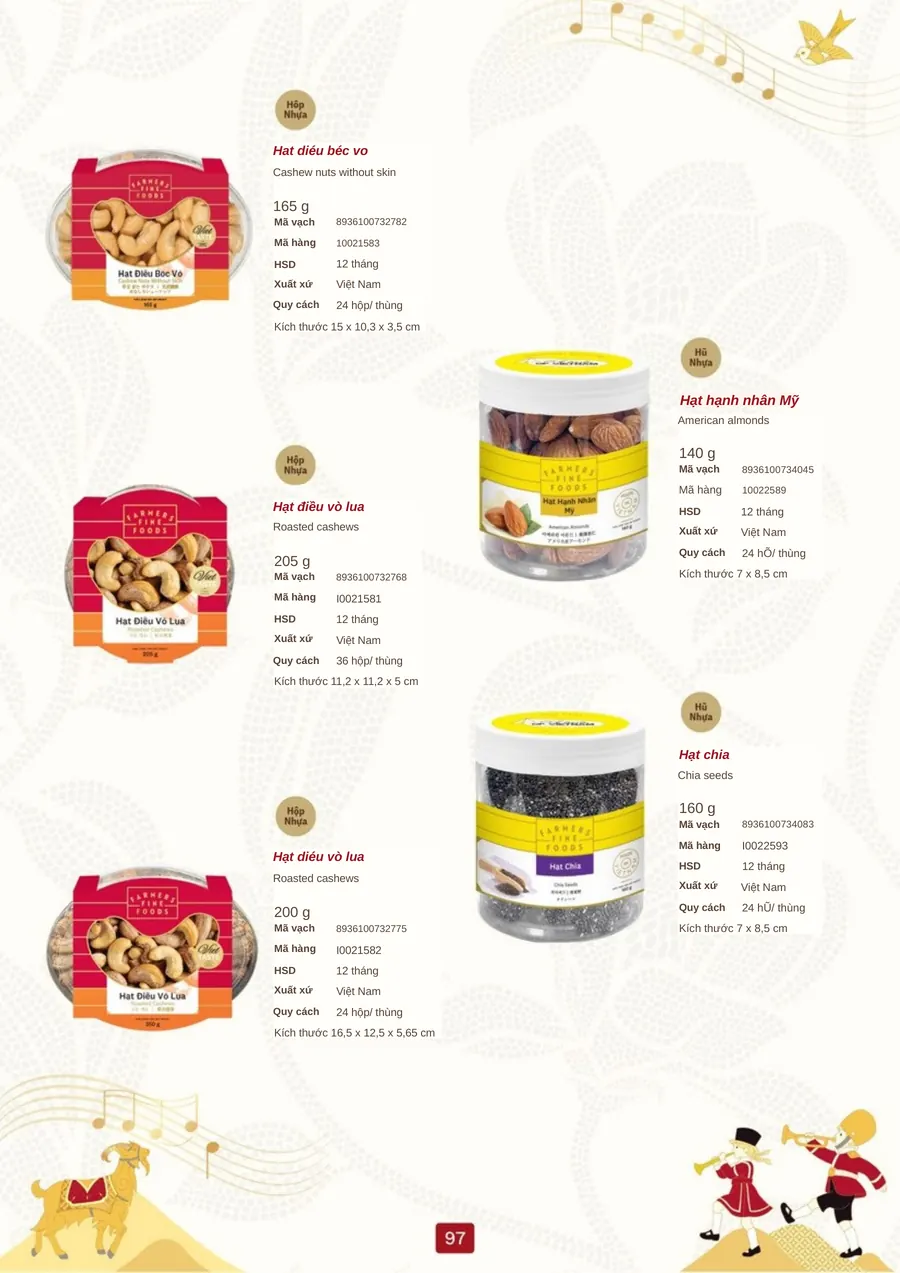 Trang 97 – FFF · Hạt các loại