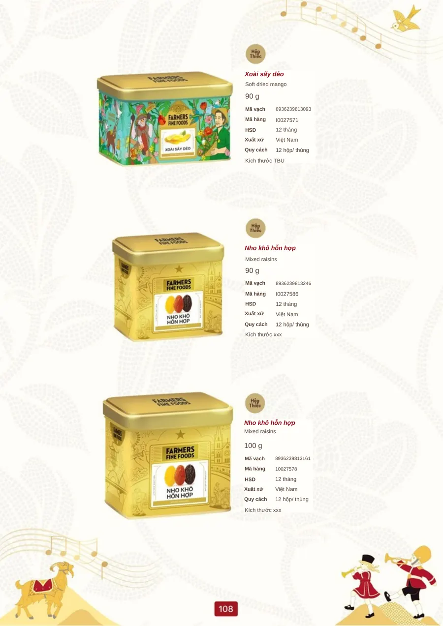 Trang 108 – FFF · Trái cây sấy